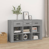 Thumbnail for Sideboard Grau Sonoma 100x30x59,5 cm Holzwerkstoff