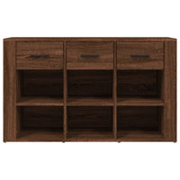 Thumbnail for Sideboard Braun Eichen-Optik 100x30x59,5 cm Holzwerkstoff