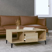 Thumbnail for Couchtisch Sonoma-Eiche 90x50x36,5 cm Holzwerkstoff