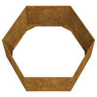 Thumbnail for Pflanzkübel Rostig 90x90x45 cm Cortenstahl