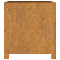 Thumbnail for Pflanzkübel mit Beinen 2 Stk. Rostig 49x47x50 cm Cortenstahl