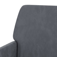 Thumbnail for Sessel Dunkelgrau 62x79x79 cm Samt
