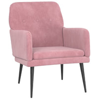 Thumbnail for Sessel Rosa 62x79x79 cm Samt