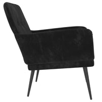 Thumbnail for Sessel Schwarz 62x79x79 cm Samt