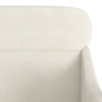 Thumbnail for Sessel Creme 63x76x80 cm Samt