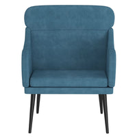 Thumbnail for Sessel Blau 63x76x80 cm Samt