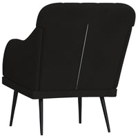 Thumbnail for Sessel Schwarz 63x76x80 cm Samt