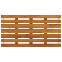 Thumbnail for Bistrotisch Klappbar 100x54x71 cm Massivholz Akazie und Stahl