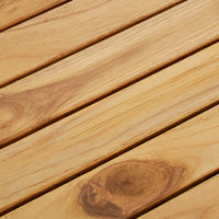 Thumbnail for Terrassenfliesen 10 Stk. 30x30 cm Massivholz Teak Vertikal