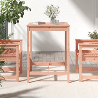 Thumbnail for Gartentisch 82,5x82,5x110 cm Massivholz Douglasie