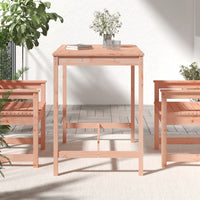 Thumbnail for Gartentisch 121x82,5x110 cm Massivholz Douglasie