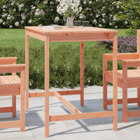 Thumbnail for Gartentisch 121x82,5x110 cm Massivholz Douglasie
