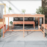 Thumbnail for Gartentisch 203,5x90x110 cm Massivholz Douglasie