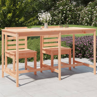Thumbnail for Gartentisch 203,5x90x110 cm Massivholz Douglasie