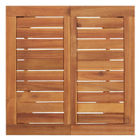 Thumbnail for Garten-Bartisch 60x60x105 cm Massivholz Akazie