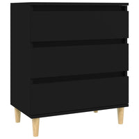 Thumbnail for Sideboard Schwarz 60x35x70 cm Holzwerkstoff