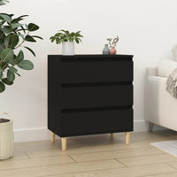 Thumbnail for Sideboard Schwarz 60x35x70 cm Holzwerkstoff