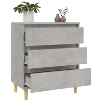 Thumbnail for Sideboard Betongrau 60x35x70 cm Holzwerkstoff