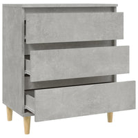 Thumbnail for Sideboard Betongrau 60x35x70 cm Holzwerkstoff