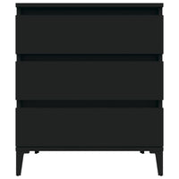 Thumbnail for Sideboard Schwarz 60x35x70 cm Holzwerkstoff