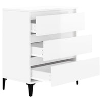 Thumbnail for Sideboard Hochglanz-Weiß 60x35x70 cm Holzwerkstoff