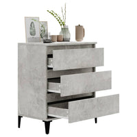 Thumbnail for Sideboard Betongrau 60x35x70 cm Holzwerkstoff