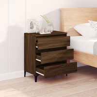 Thumbnail for Sideboard Braun Eichen-Optik 60x35x70 cm Holzwerkstoff