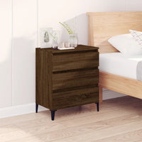 Thumbnail for Sideboard Braun Eichen-Optik 60x35x70 cm Holzwerkstoff