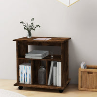 Thumbnail for Rollschrank Räuchereiche 60x45x60 cm Holzwerkstoff