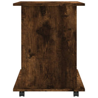 Thumbnail for Rollschrank Räuchereiche 60x45x60 cm Holzwerkstoff