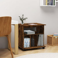 Thumbnail for Rollschrank Räuchereiche 60x45x60 cm Holzwerkstoff