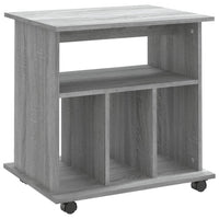 Thumbnail for Rollschrank Grau Sonoma 60x45x60 cm Holzwerkstoff