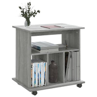 Thumbnail for Rollschrank Grau Sonoma 60x45x60 cm Holzwerkstoff