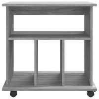 Thumbnail for Rollschrank Grau Sonoma 60x45x60 cm Holzwerkstoff