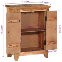 Thumbnail for Sideboard 55x33x75 cm Massivholz Akazie und Altholz