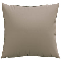 Thumbnail for Sofakissen 4 Stk. Taupe 60x60 cm Stoff