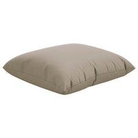 Thumbnail for Sofakissen 4 Stk. Taupe 60x60 cm Stoff