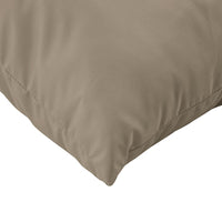 Thumbnail for Sofakissen 4 Stk. Taupe 60x60 cm Stoff