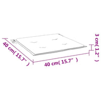 Thumbnail for Gartenstuhl-Kissen 4 Stk. Rosa 40x40x3 cm Stoff