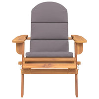Thumbnail for Adirondack-Gartenstuhl mit Kissen Massivholz Akazie