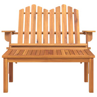 Thumbnail for 2-tlg. Garten-Lounge-Set Adirondack Massivholz Akazie