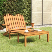 Thumbnail for 2-tlg. Garten-Lounge-Set Adirondack Massivholz Akazie