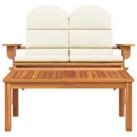 Thumbnail for 2-tlg. Garten-Lounge-Set Adirondack Massivholz Akazie