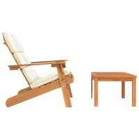 Thumbnail for 2-tlg. Garten-Lounge-Set Adirondack Massivholz Akazie