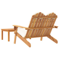 Thumbnail for 2-tlg. Garten-Lounge-Set Adirondack Massivholz Akazie