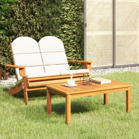 Thumbnail for 2-tlg. Garten-Lounge-Set Adirondack Massivholz Akazie