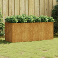 Thumbnail for Hochbeet 200x80x80 cm Cortenstahl