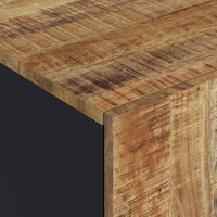 Thumbnail for Couchtisch 100x54x40 cm Massivholz Mango & Holzwerkstoff