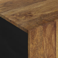 Thumbnail for Couchtisch 100x54x40 cm Massivholz Mango & Holzwerkstoff