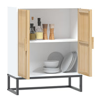 Thumbnail for Sideboard Weiß 60x30x75 cm Holzwerkstoff